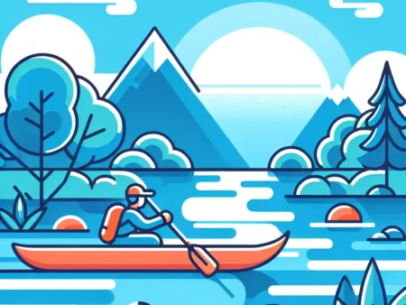 Menyusuri Sungai dengan Perahu Kayak yang Seru