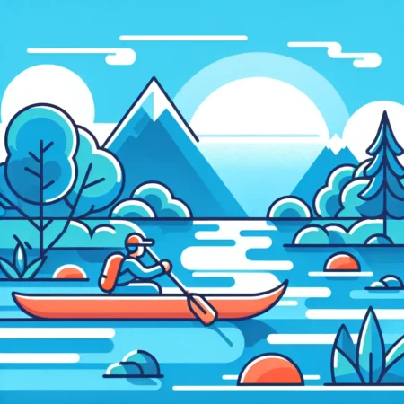 Menyusuri Sungai dengan Perahu Kayak yang Seru