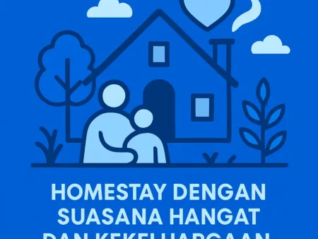 Homestay dengan Suasana Hangat dan Kekeluargaan