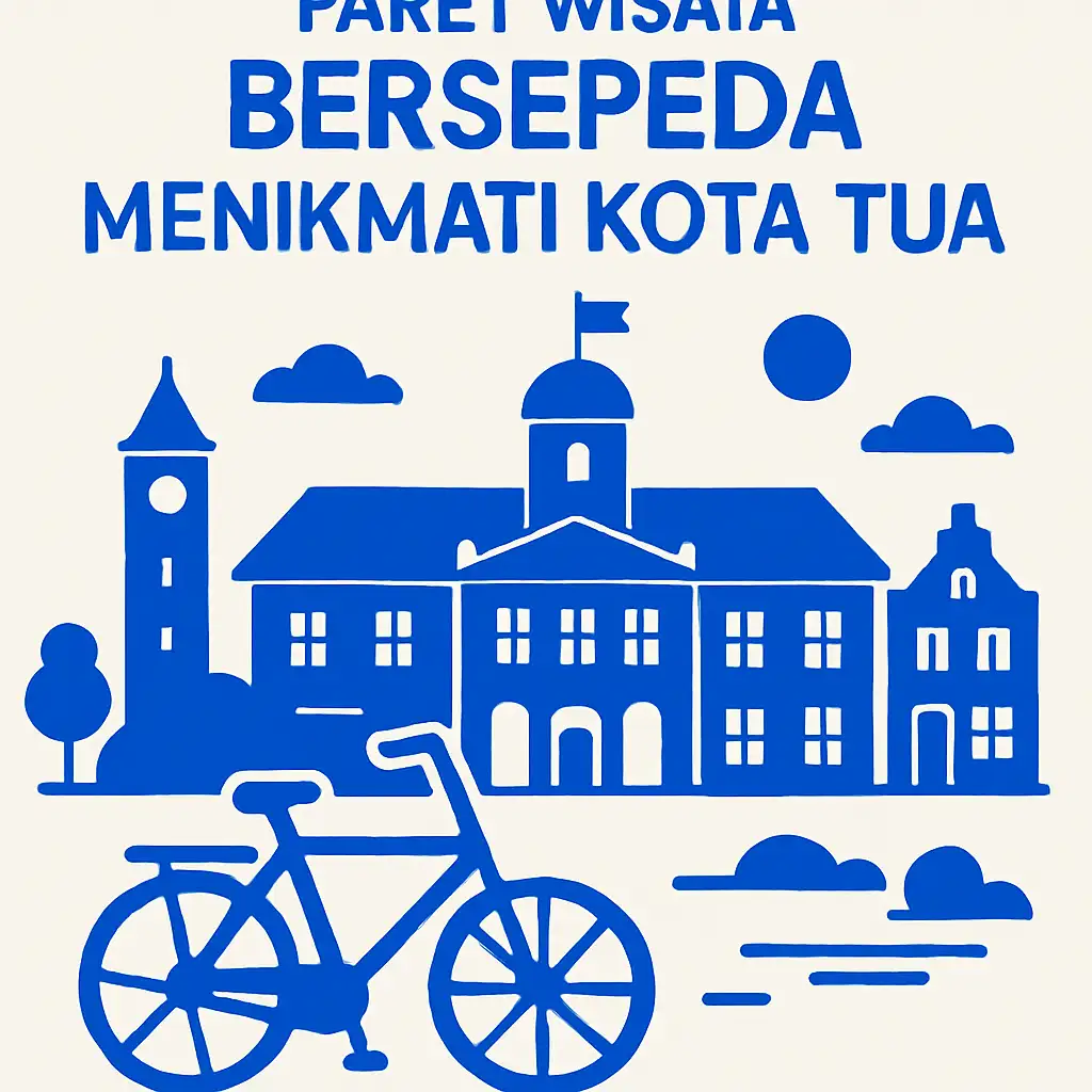 Paket Wisata Bersepeda Menikmati Kota Tua