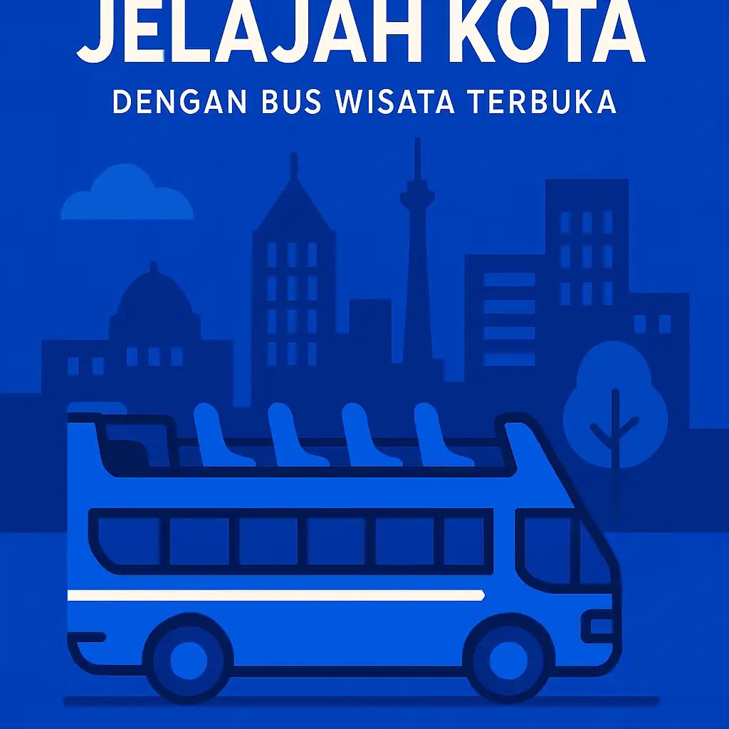 Jelajah Kota dengan Bus Wisata Terbuka